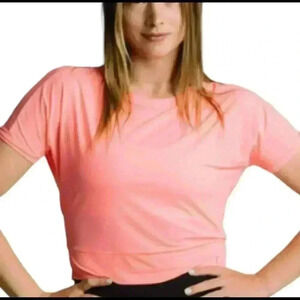 NWT Zyia Active Pink Rumor Tee Size XXL